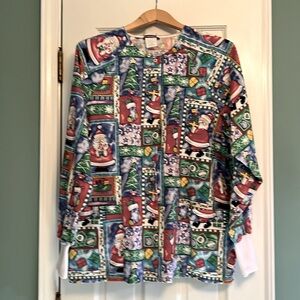 Scrub Jacket Christmas